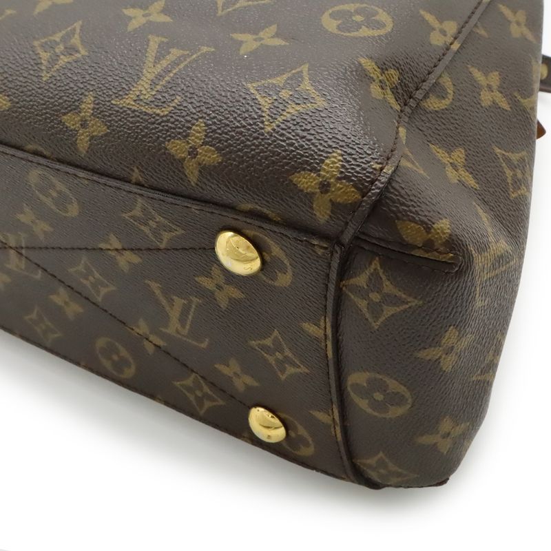 Louis Vuitton Monogram Montaigne MM Handbag 2-Way Shoulder Bag Crossbody — view 4