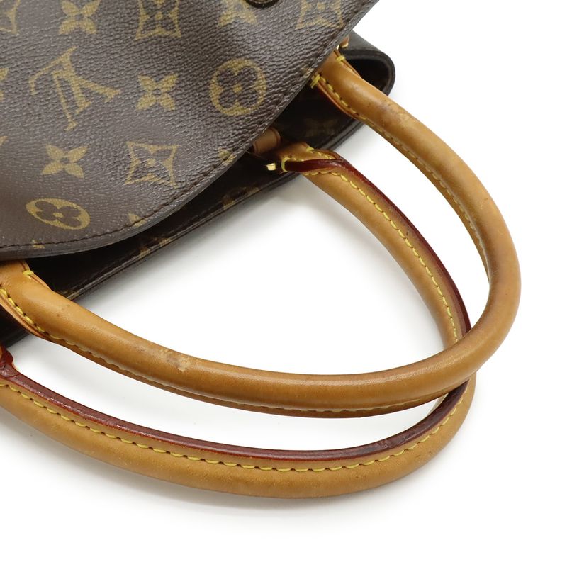 Louis Vuitton Monogram Montaigne MM Handbag 2-Way Shoulder Bag Crossbody — view 6