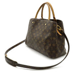 Louis Vuitton Monogram Montaigne MM Handbag 2-Way Shoulder Bag Crossbody — view 3