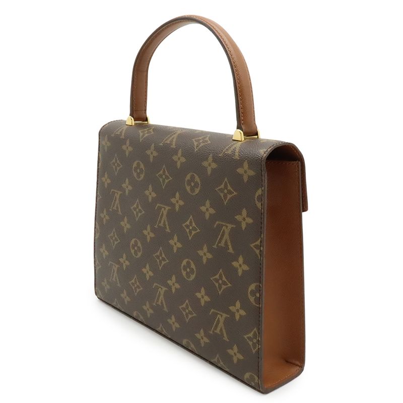 Louis Vuitton Monogram Malesherbes Handbag Flap Bag — view 3