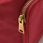 Prada Handbag Bucket Bag Drawstring 2-Way Shoulder Nylon Leather Pink — view 5