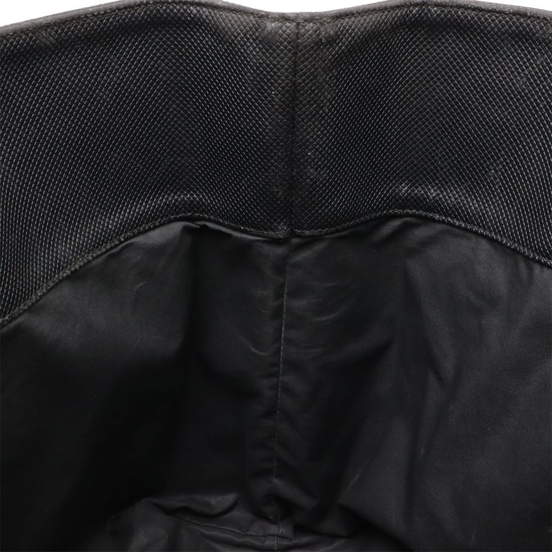 Bottega Veneta Marco Polo Tote Bag Leather Dark Brown Black — view 8