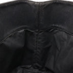 Bottega Veneta Marco Polo Tote Bag Leather Dark Brown Black — view 8