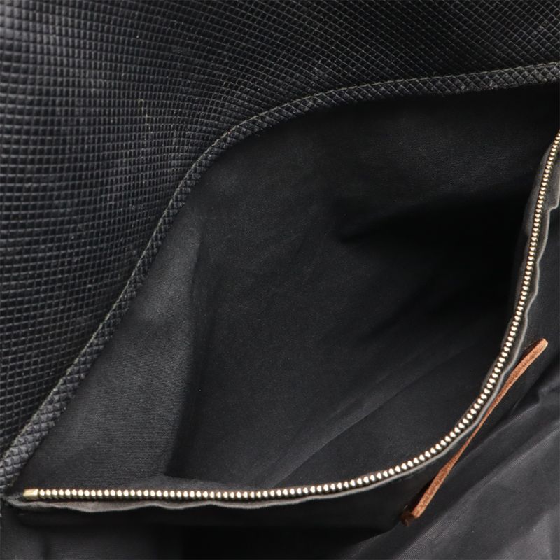 Bottega Veneta Marco Polo Tote Bag Leather Dark Brown Black — view 9