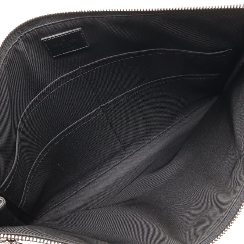 Louis Vuitton Damier Graphite Pochette 24 H Second Bag Clutch — view 6