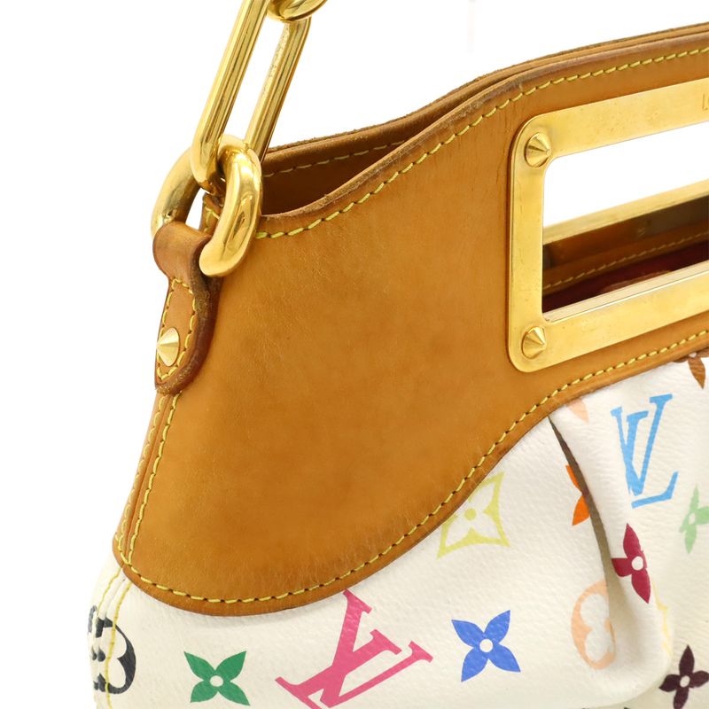 Louis Vuitton Monogram Multicolor Judy PM Handbag 2-Way Shoulder Bag — view 6