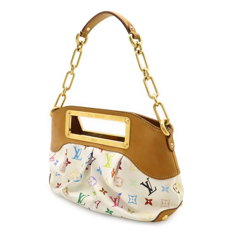 Louis Vuitton Monogram Multicolor Judy PM Handbag 2-Way Shoulder Bag — view 3