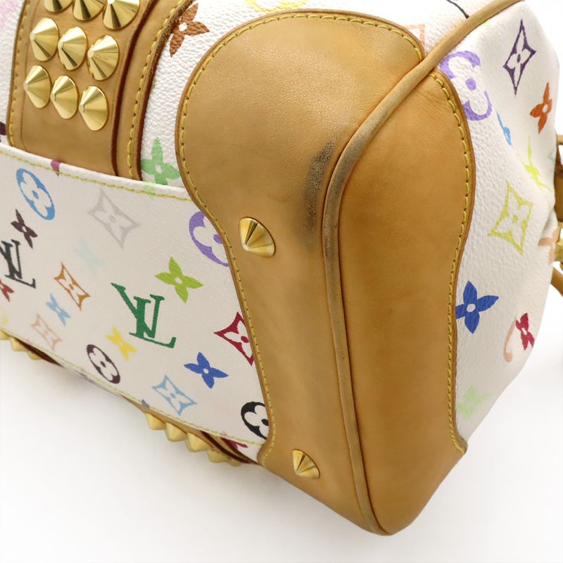 Louis Vuitton Monogram Multicolor Courtney MM Boston Bag Handbag 2-Way — view 4