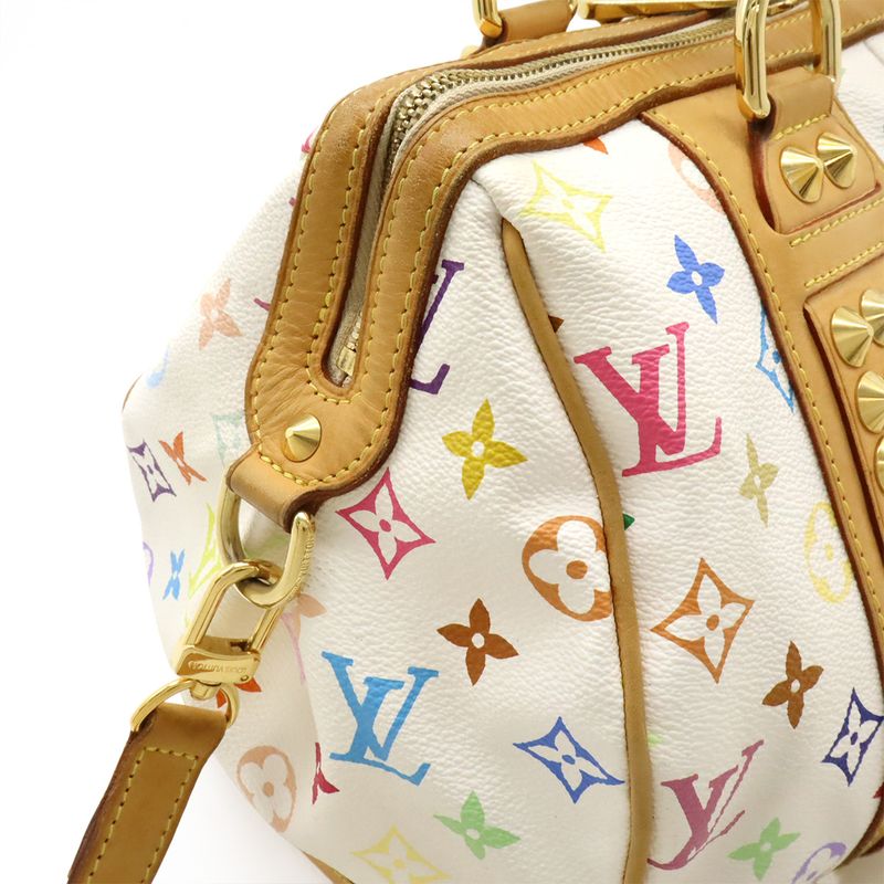 Louis Vuitton Monogram Multicolor Courtney MM Boston Bag Handbag 2-Way — view 5