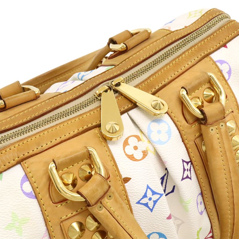 Louis Vuitton Monogram Multicolor Courtney MM Boston Bag Handbag 2-Way — view 8