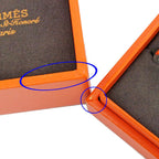 Hermes Chaine Dancre Punk Double Ring Size 53 AG 925 Silver — view 9