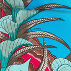 Hermes Carre 90 100% Silk Scarf Marche Du Zambeze On The Zambezi Blue — view 8