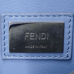Fendi Bag Shoulder 2-Way Leather Pea Cub Regular Blue — view 9