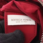 Bottega Veneta Shoulder Bag Red Leather — view 5