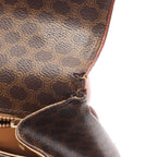 Celine Handbag Macadam Da-ninebrown Leather Car — view 7