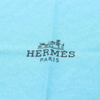 Hermes Scarf Lozange PM Blue Silk — view 3