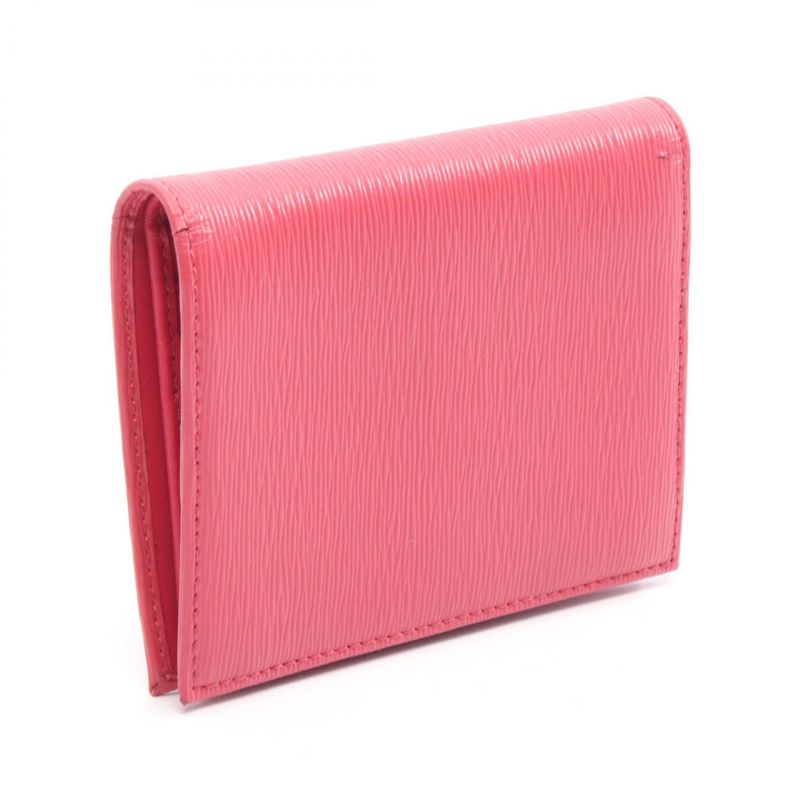 Prada Bifold Wallet Vitello MOVE BI Imv204 Pink Leather — view 2