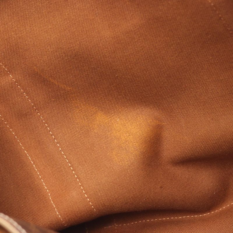 Celine Tote Bag Macadam Dark Brown Leather — view 6