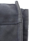 Hermes Tote Bag Fourre Tout MM Navy Brown Canvas — view 9