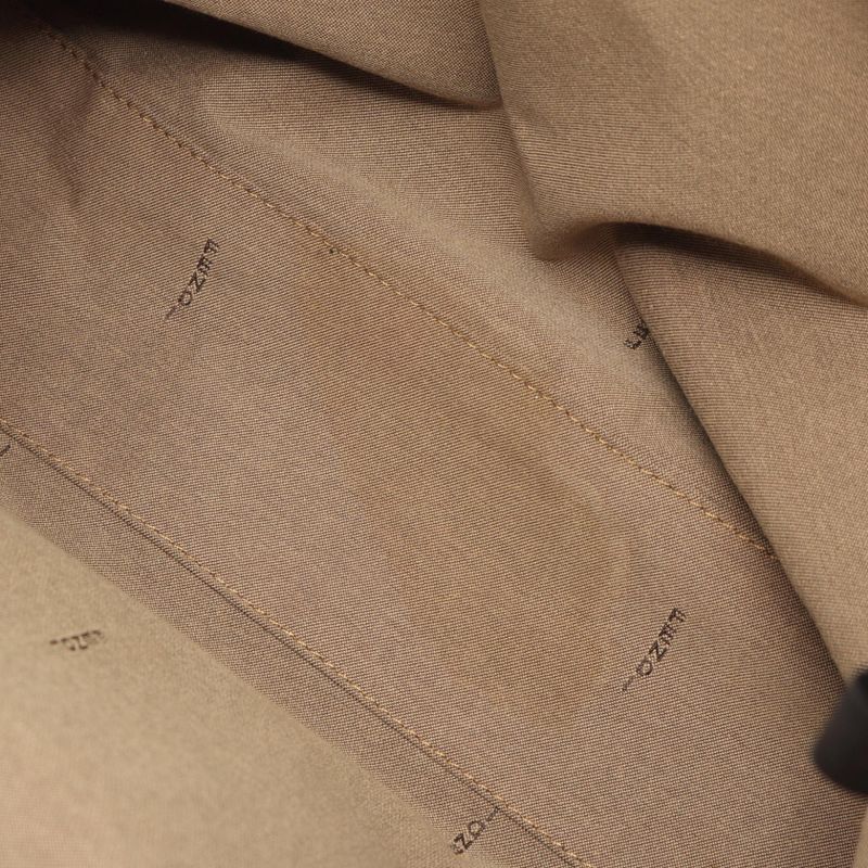 Fendi Tote Bag Zucchino Brown Canvas Leather — view 6