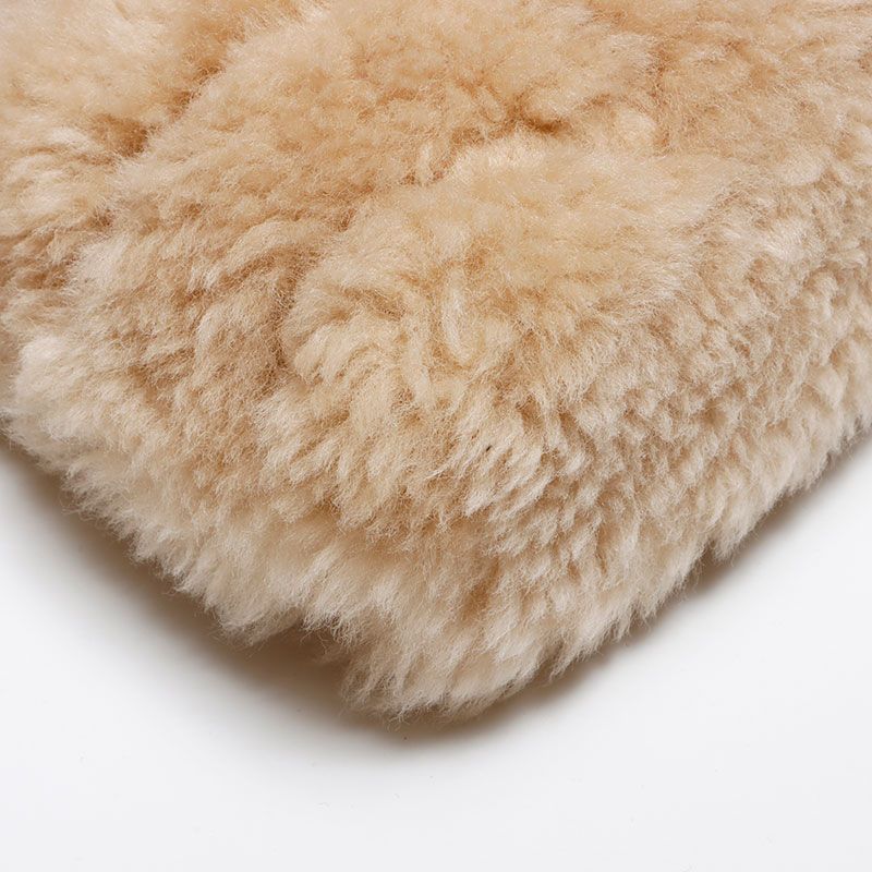 Saint Laurent Yves Clutch Wool Shearling Logo Card Case — view 5