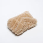 Saint Laurent Yves Clutch Wool Shearling Logo Card Case — view 9