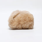 Saint Laurent Yves Clutch Wool Shearling Logo Card Case — view 3