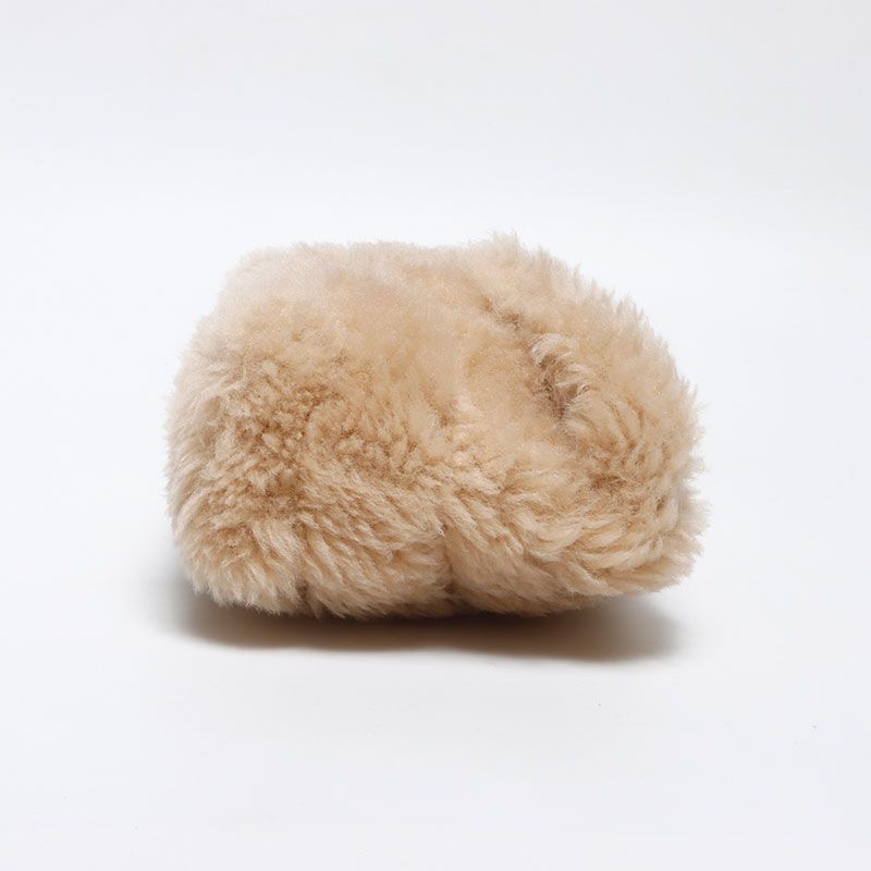 Saint Laurent Yves Clutch Wool Shearling Logo Card Case — view 4