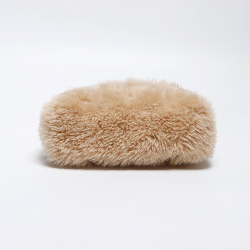Saint Laurent Yves Clutch Wool Shearling Logo Card Case — view 7