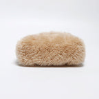 Saint Laurent Yves Clutch Wool Shearling Logo Card Case — view 7