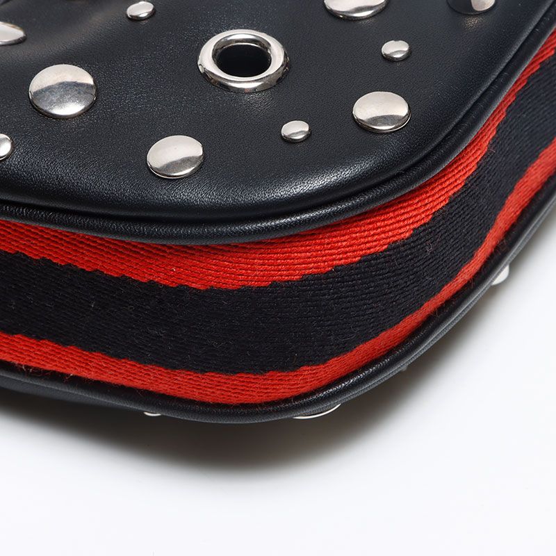 Gucci Mini Shoulder Bag Studded 2-Way Leather — view 5