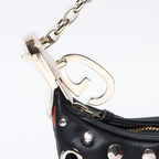 Gucci Mini Shoulder Bag Studded 2-Way Leather — view 8