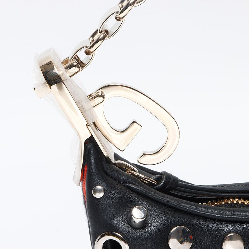 Gucci Mini Shoulder Bag Studded 2-Way Leather — view 8