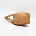 Chanel Boston Bag Caviar Leather CC Logo Mini — view 3
