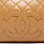 Chanel Boston Bag Caviar Leather CC Logo Mini — view 8