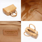 Chanel Boston Bag Caviar Leather CC Logo Mini — view 9