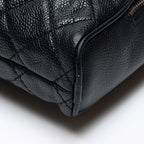 Chanel Shoulder Bag Caviar Leather CC Logo — view 6
