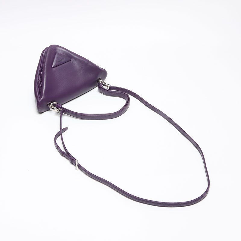 Prada Handbag Nappa Leather Padded Triangle — view 9