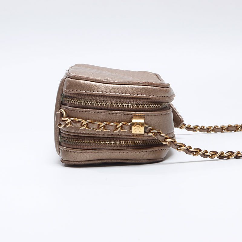 Chanel Shoulder Bag Lambskin Mini Chain — view 4