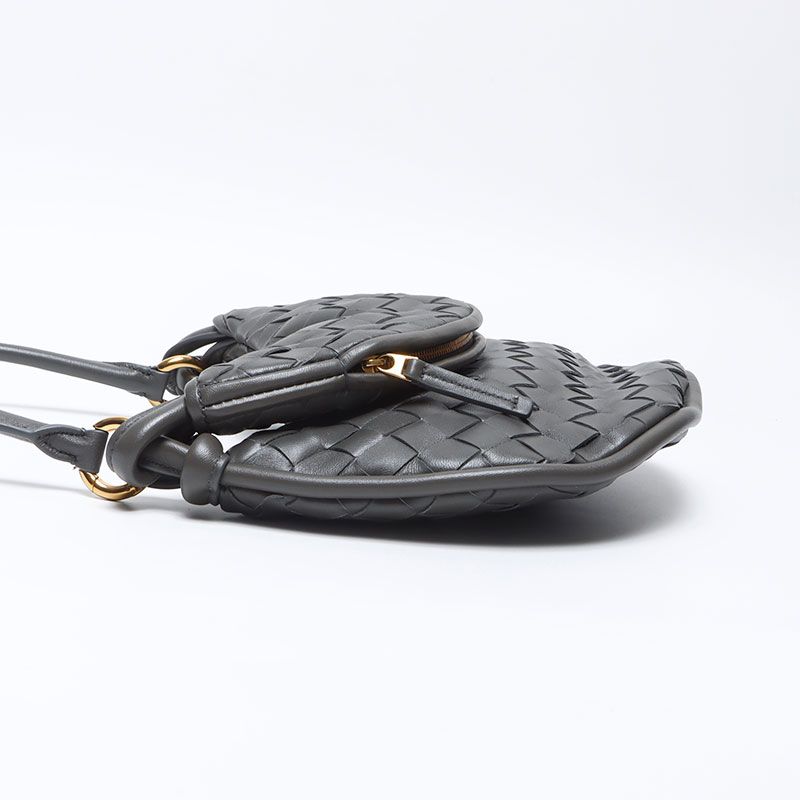 Bottega Veneta Shoulder Bag Intrecciato Gemelli Leather — view 3