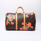 Louis Vuitton Boston Bag Keepall 50 Rose — view 2