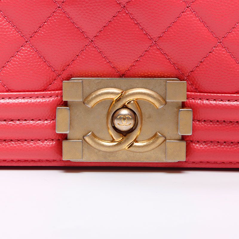 Chanel Shoulder Bag Boy Caviar — view 8