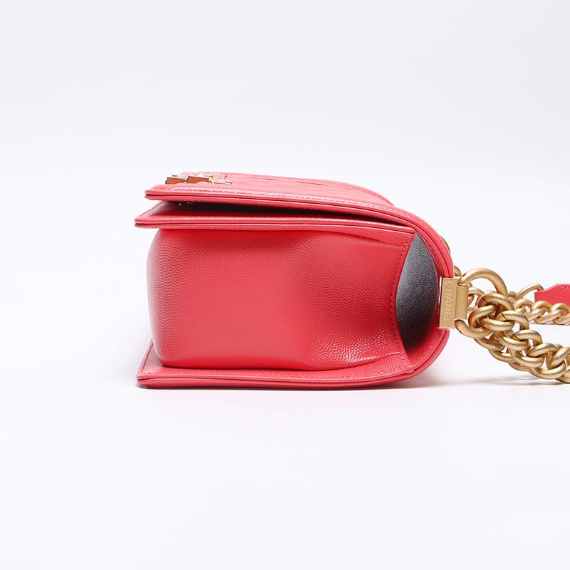 Chanel Shoulder Bag Boy Caviar — view 4