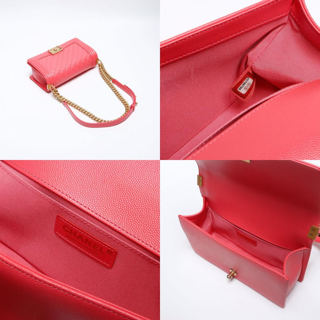 Chanel Shoulder Bag Boy Caviar — view 9