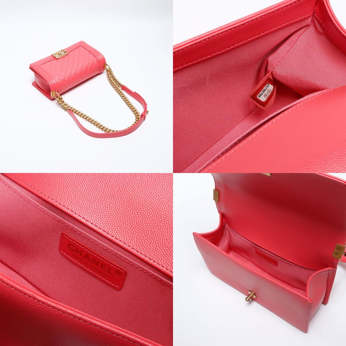Chanel Shoulder Bag Boy Caviar — view 9