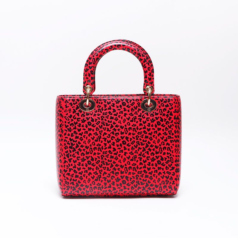 Dior Handbag Leopard Print 2-Way — view 2