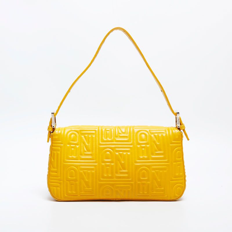 Fendi Shoulder Bag Matelasse Mamma Bucket Leather — view 2