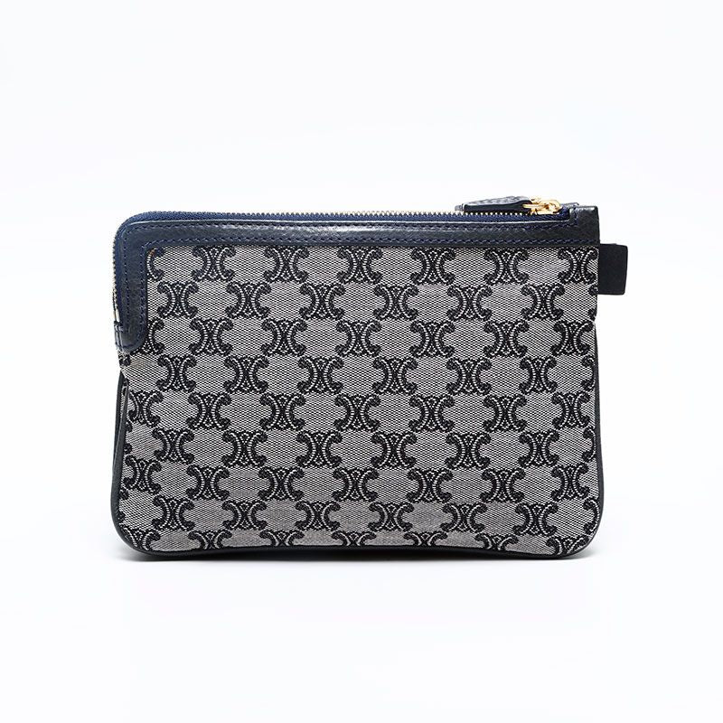 Celine Pouch Macadam Canvas — view 2