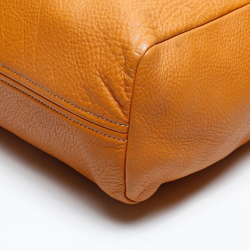 Prada Tote Leather Brown — view 6