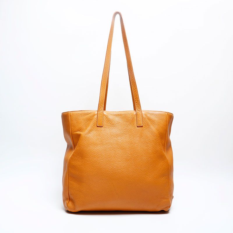 Prada Tote Leather Brown — view 2